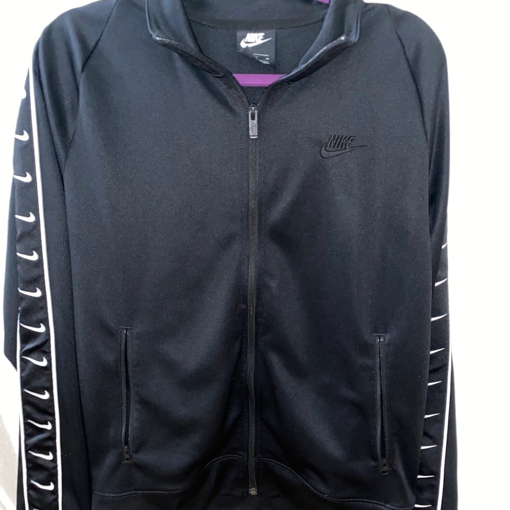 nike tape zip up jacket